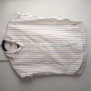 Madewell Button-up Short Sleeve, Women's XXS